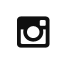 Monochrome Instagram icon